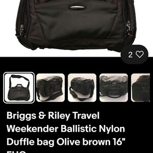 BRIGGS And RILEY - travel/weekender bag - NEW
